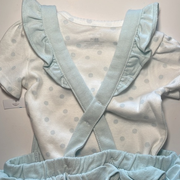 Carter’s Easter body and bubble suit romper 2 pc set 18months bunny NWOT - Picture 5 of 9